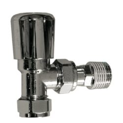 OPTIMA Plus Angle Rad Valve 15mm All Chrome - SPECIAL