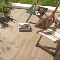 porcelain vintage oak