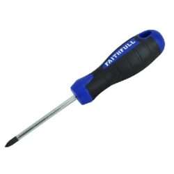 F/FULL Soft Grip Screwdriver Pozidriv Tip PZ1 x 75mm