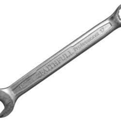 F/FULL Combination Spanner CV Satin Finish 17mm