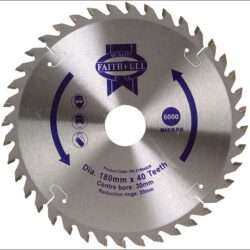 F/FULL Circular Saw Blade TCT 180 x 30 (20) x 40t POS