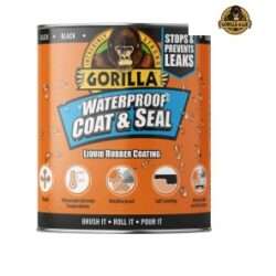 GORILLA Waterproof Patch & Seal Pourable Black 473ml - SPECIAL