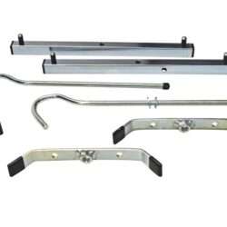 ZARGES Roof Rack Clamps C/W 2 Padlocks - 1 PAIR (rrp £66.90) SPECIAL