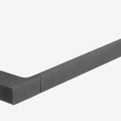 vado sharma towel rail black
