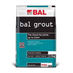 bal wall grout white 3.5kg