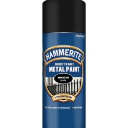 hammerite spray smooth black 1