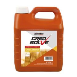 barrettine creosolve light brown 4l 1