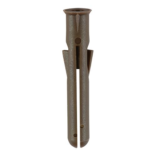 premium plastic plugs brown 1