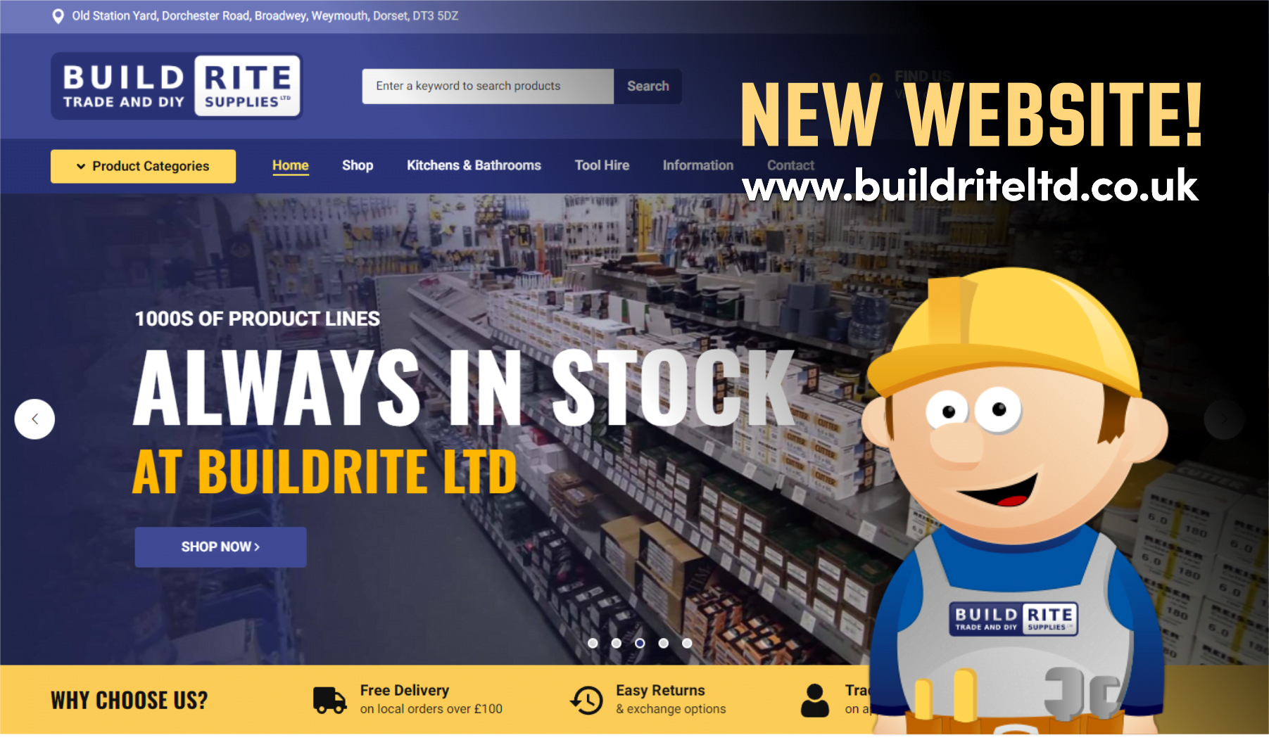 New Website now live! - Buildrite Ltd