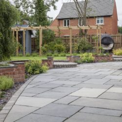 rippled limestone mixed size patio pack mystic sky 2
